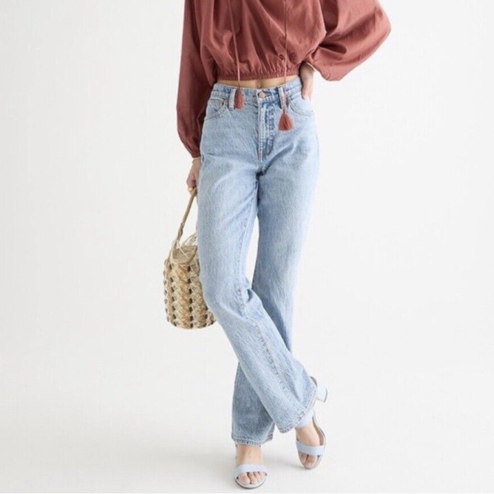 J. Crew Full Length Demi Boot Cut Jeans NWOT